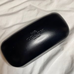 New Black Coach Hard Glasses Case